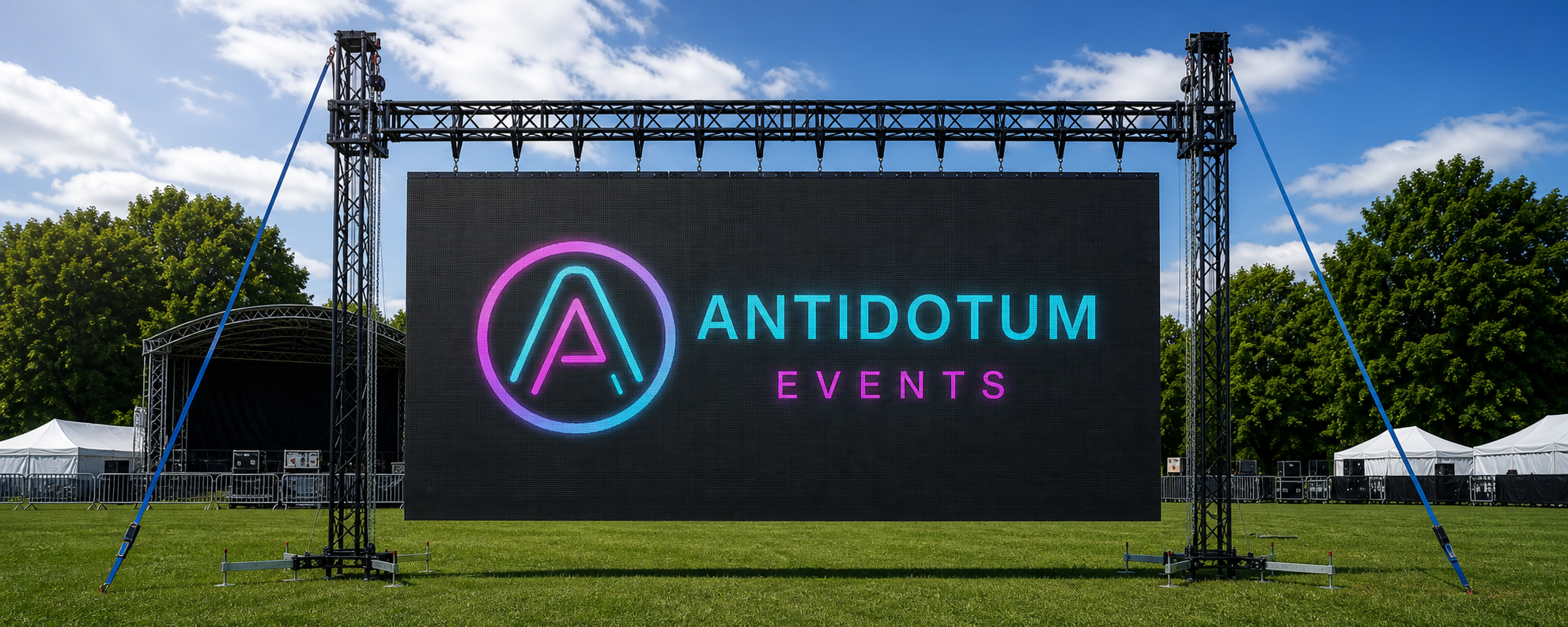 Ekrany i realizacja multimedialna Antidotum Events